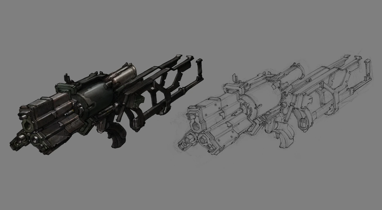 Image Pulse Rifle Concept.jpg Dead Space Wiki FANDOM powered by