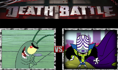 Plankton vs Mojo jojo