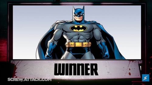 Batman wins