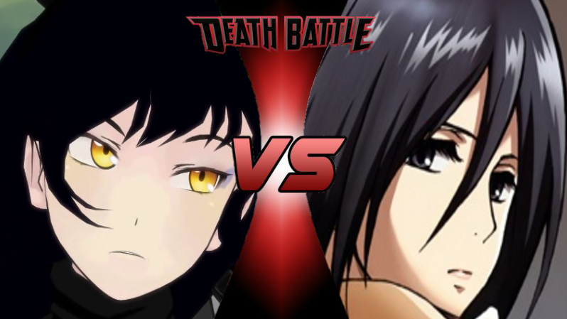 Blake Vs Mikasa Death Battle Fanon Wiki Fandom Powered
