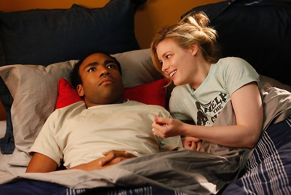 Britta dating troy