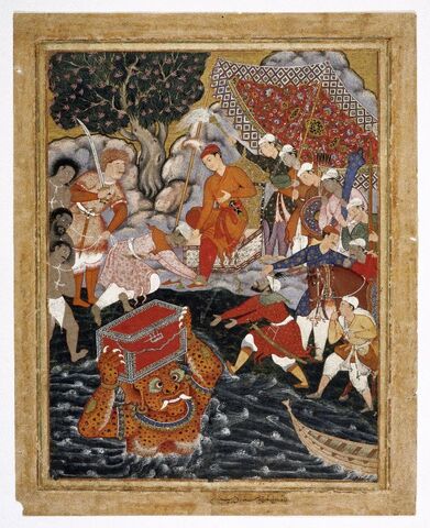 File:Brooklyn Museum - Arghan Div Brings the Chest of Armor to Hamza.jpg