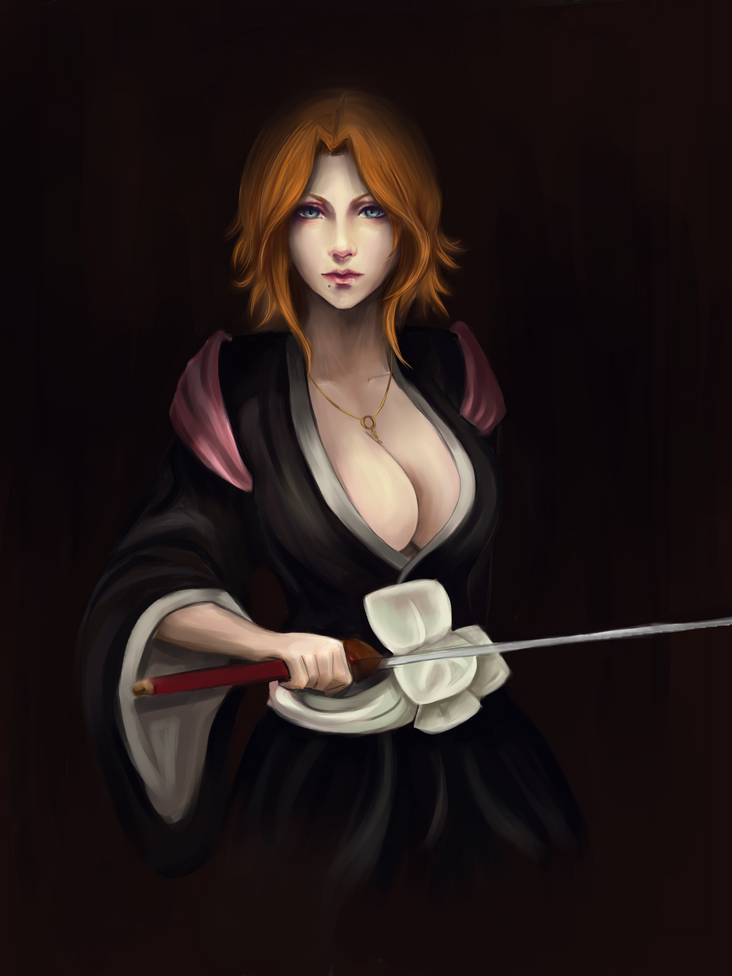 ANIME-PICTURES.NET - 281782-1920x2560-bleach-studio+pierrot-matsumoto+rangiku-robasarel-long+hair-single
