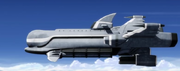 Dolphin in flight