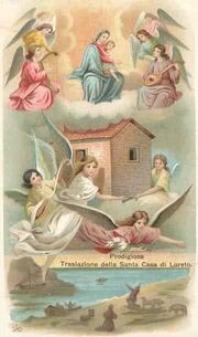 Virgen de Loreto - Traslado casa por los aires