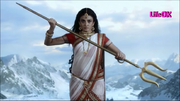 Parvati Holding a Trident
