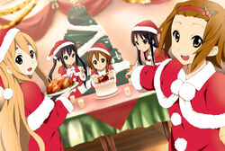 Weihnachten Kuchen K-on.jpg