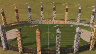 Quidditch pitch