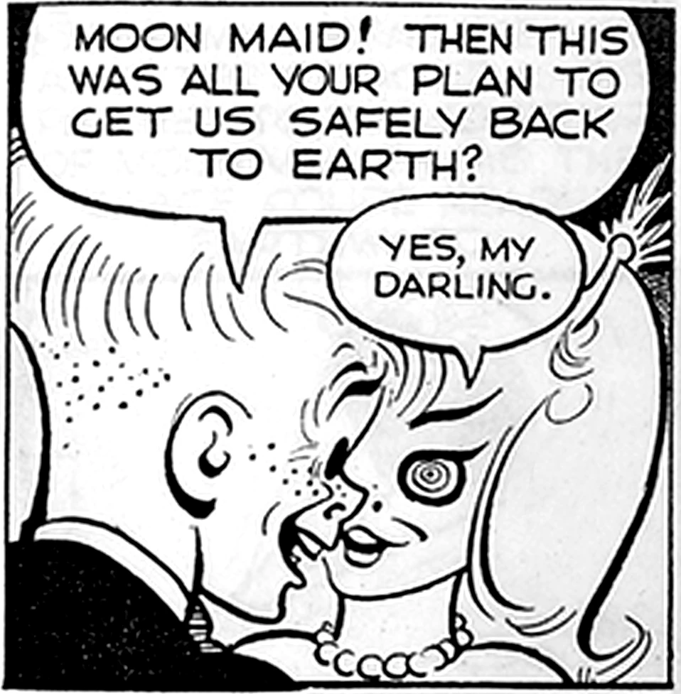 Image Moon Maid & Junior 62264.jpg Dick Tracy Wiki FANDOM