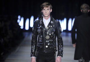 FW14-Florence-Mens-Black-Gold-catwalk-00