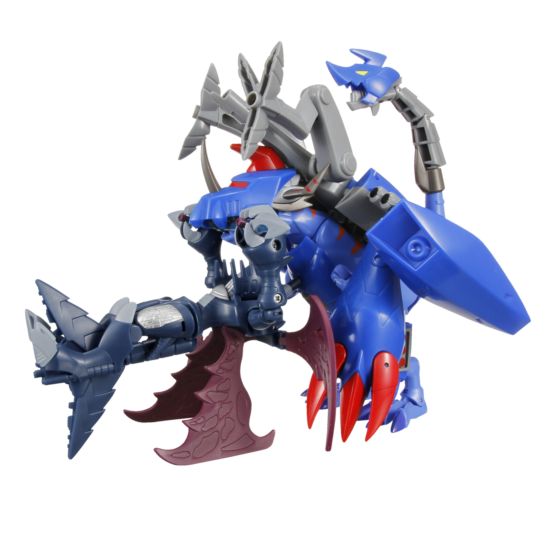 metalgreymon statue