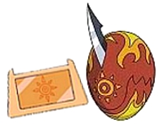 Couragecreastandegg