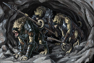 Gnoll Defenders by BenWootten