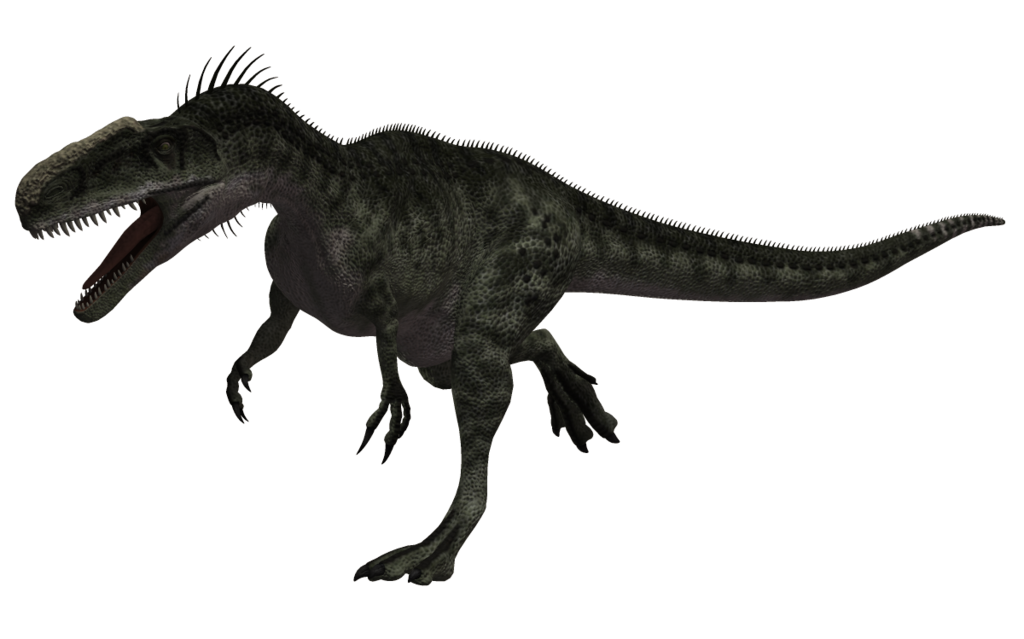 dinosaur with single crest on head
