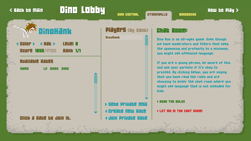 dino run se survival dino run se survival