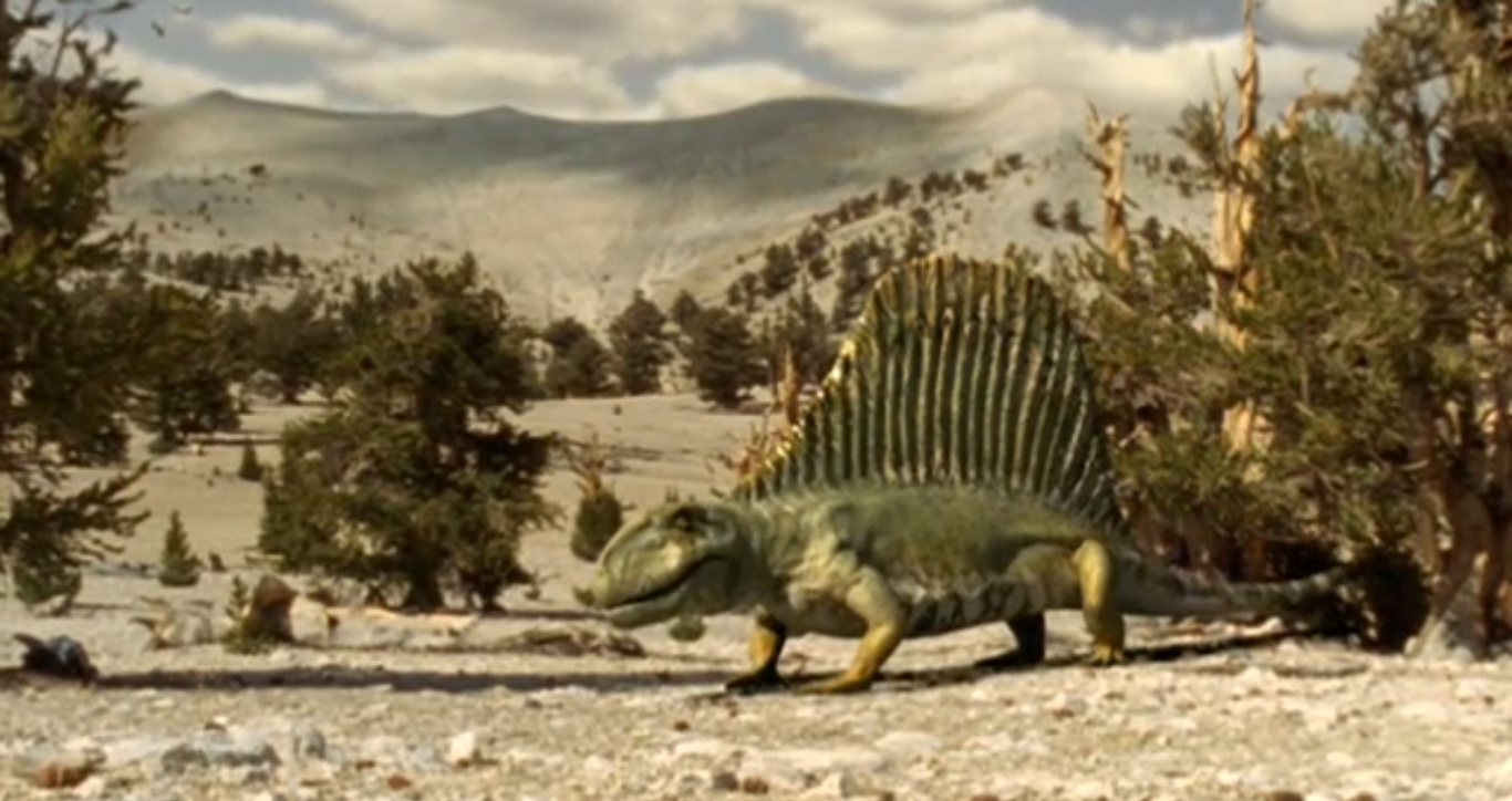walking with monsters dimetrodon