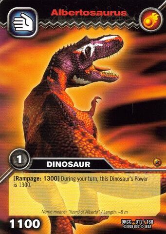 File:Albertosaurus TCG card.jpg