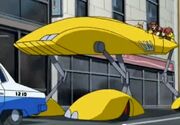 Dr. Owen's car (raised)
