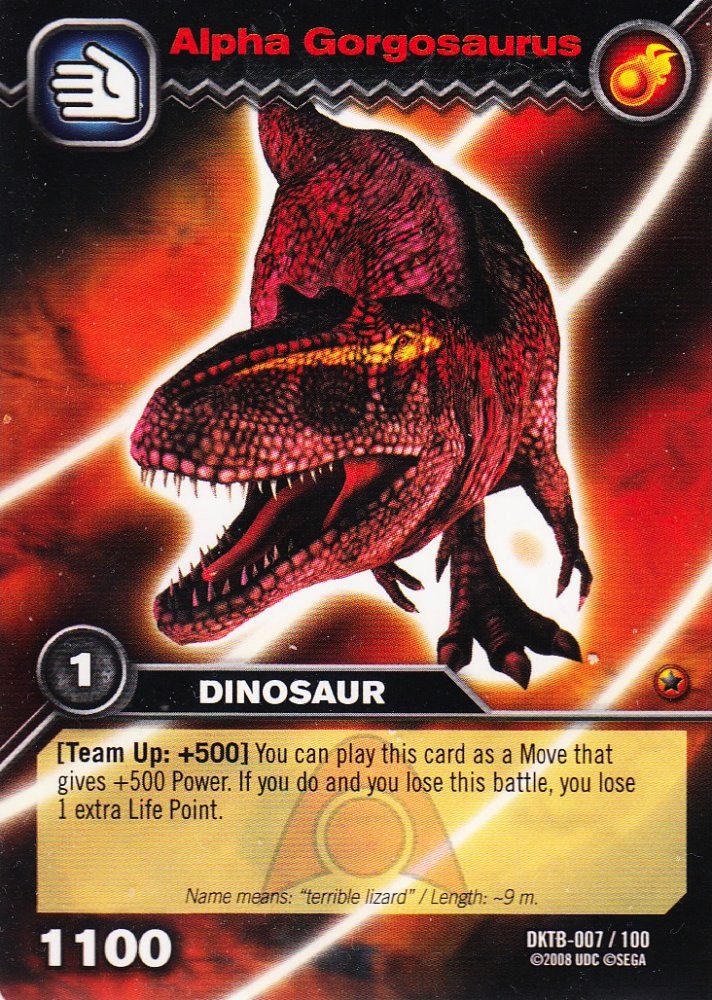 Gallery of Dinosaur King Stegosaurus Card.