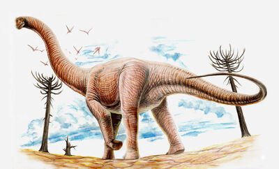 Argentinosaurus by Gonzalezaurus