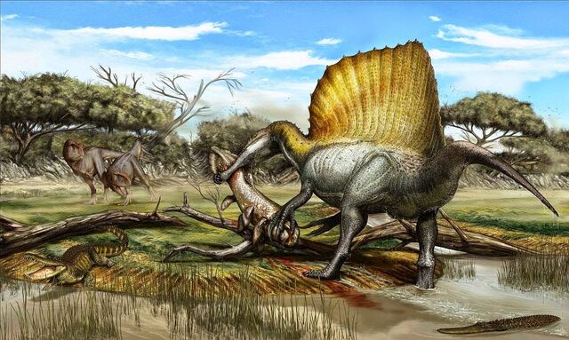 File:Spinosaurus-Laganosuchus-Rugops-.jpg