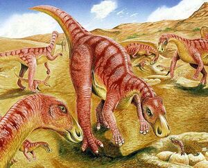 Gilmoreosaurus Herd