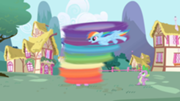 180px-Rainbow Dash cleaning Twilight S1E01