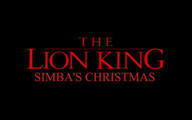 The Lion King Simba Christmas logo