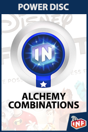 Disney infinity power disc alchemy combinations