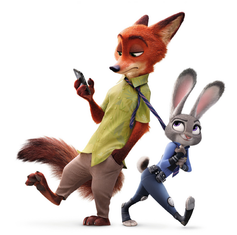 File:Nick and judy zootopia renders.png