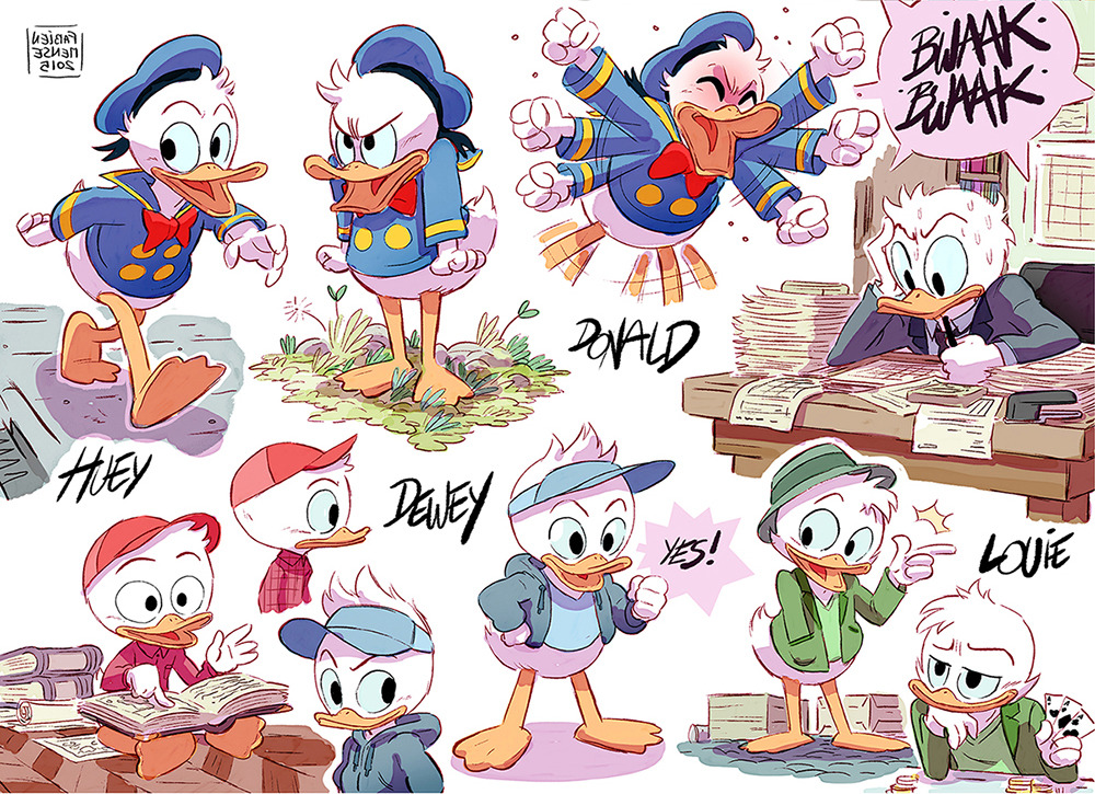 Image - DuckTales 2017 Concept Art 11.jpg | Disney Wiki | FANDOM ...