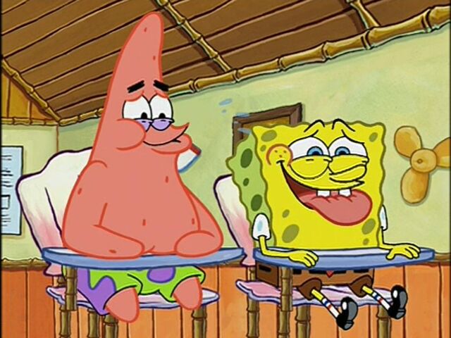 File:Patrick & Spongebob Laughing.jpg