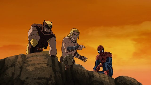 File:Spider-Man Ka-Zar Wolverine 2.png
