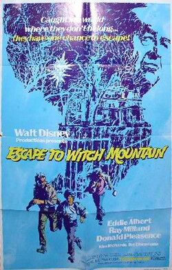 Escape to Witch Mountain poster