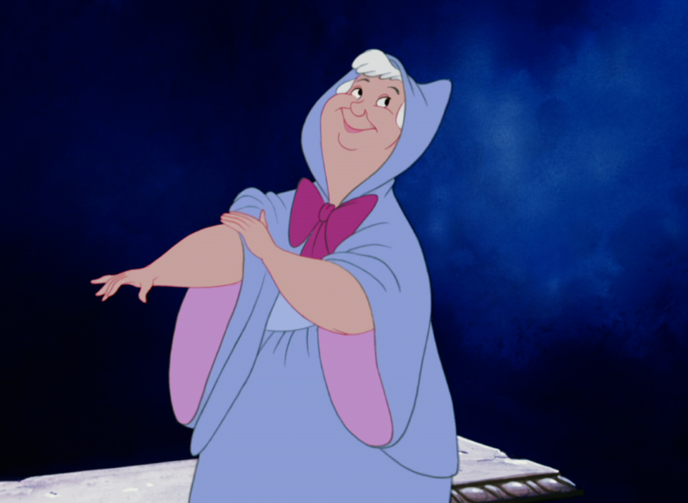 Is the fairy godmother Cinderella's mom?