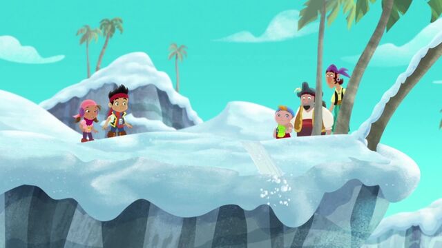 File:Jake&crew with Sharky&Bones-Hook on Ice.jpg