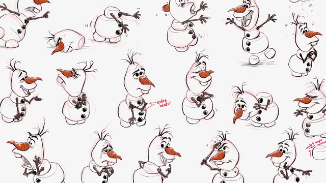 File:Multiple Olaf Concept Art.png
