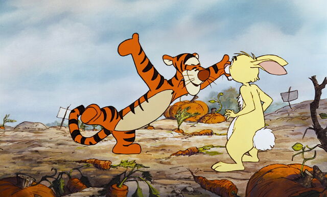 File:Tigger is singing his song to Rabbit.jpg