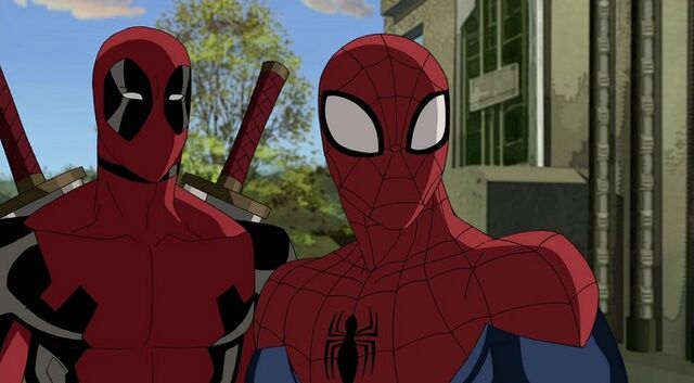 File:Deadpool with Spider-Man II.jpg