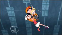 Candace, Isabella, and Melissa swinging
