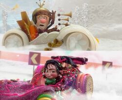 Vanellope vs King Candy