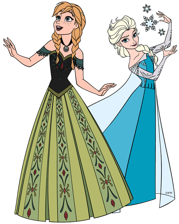 princess elsa clipart - photo #34