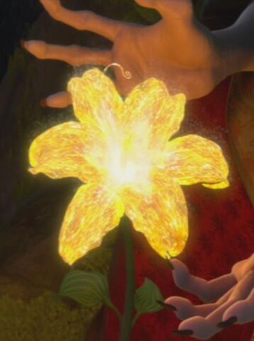 File:Magic Golden Flower Glowing.jpg