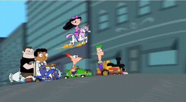 File:Kids on kiddie rides.jpg