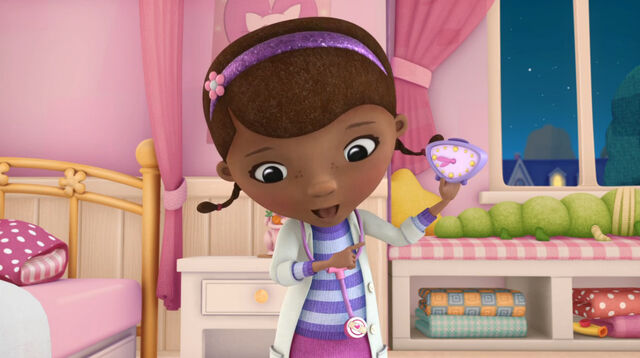 File:Doc with a time clock.jpg