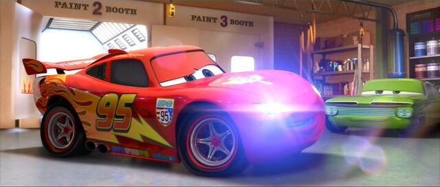 File:Lightning testing his headlights.jpg