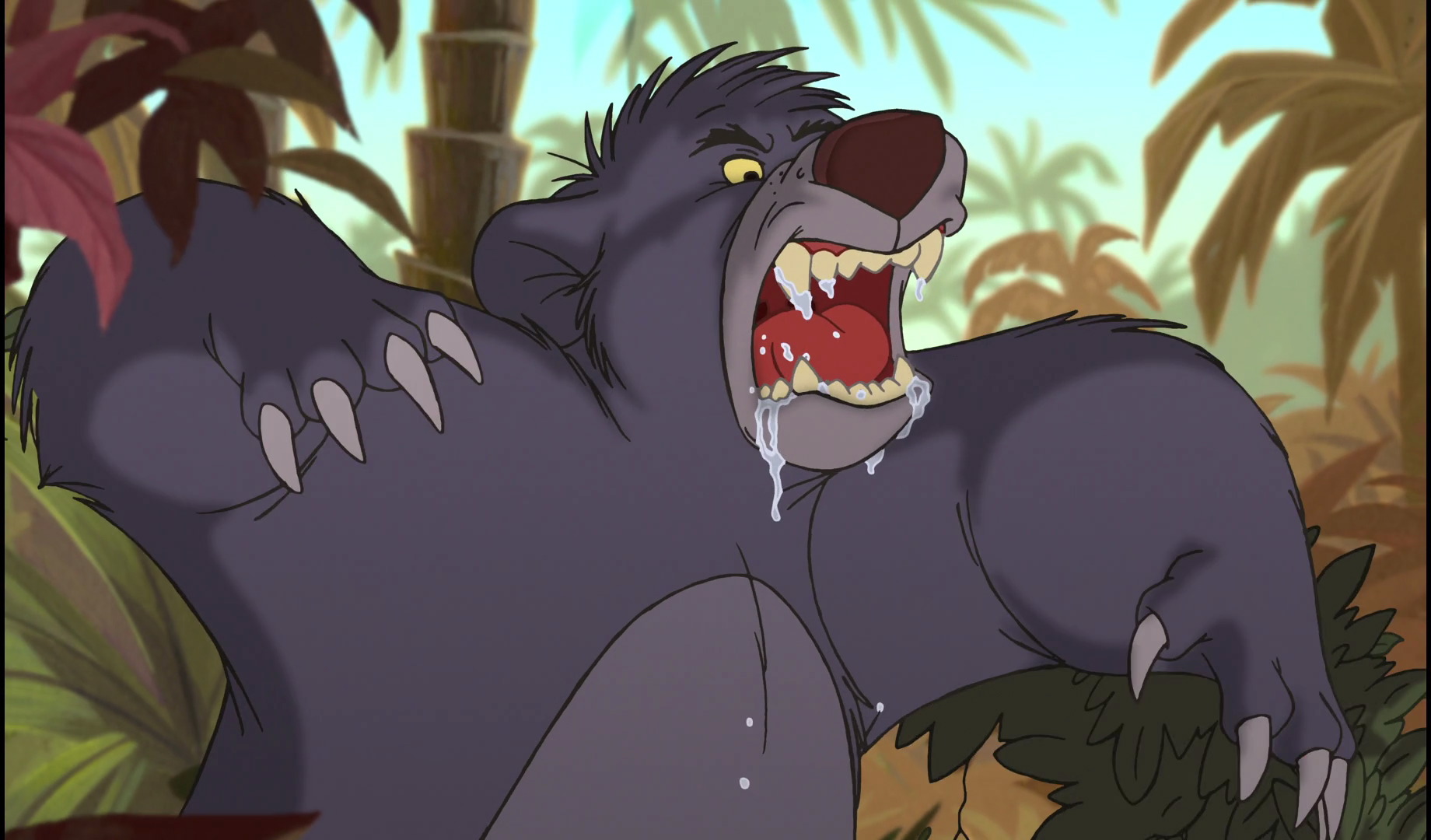 Image - Baloo the Bear is roaring.jpg | Disney Wiki | FANDOM powered by ...