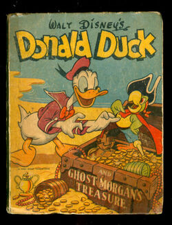 Donald duck and ghost morgans treasure