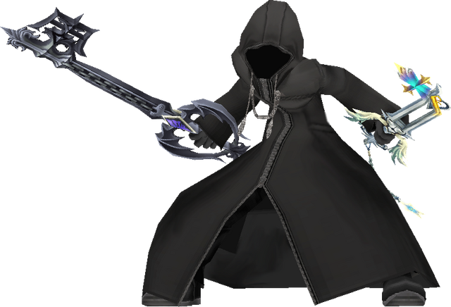 File:Roxas (Dual Wield) KHII.png