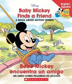 Baby-Mickey-Finds-a-Friend-Bebe-Mickey-Encuentra-Un-Amigo-9780439663632